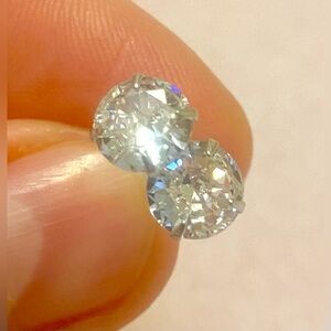 Elegant 925 Silver Stud Earrings